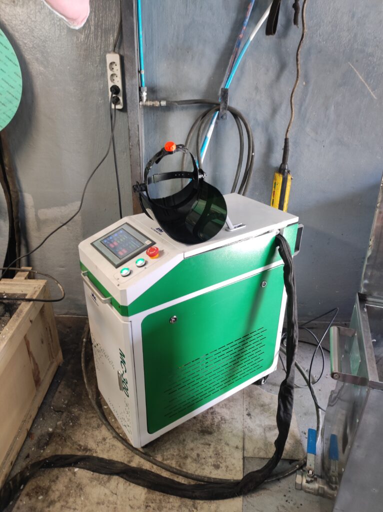 Máquina limpieza Laser Chencho Servicios